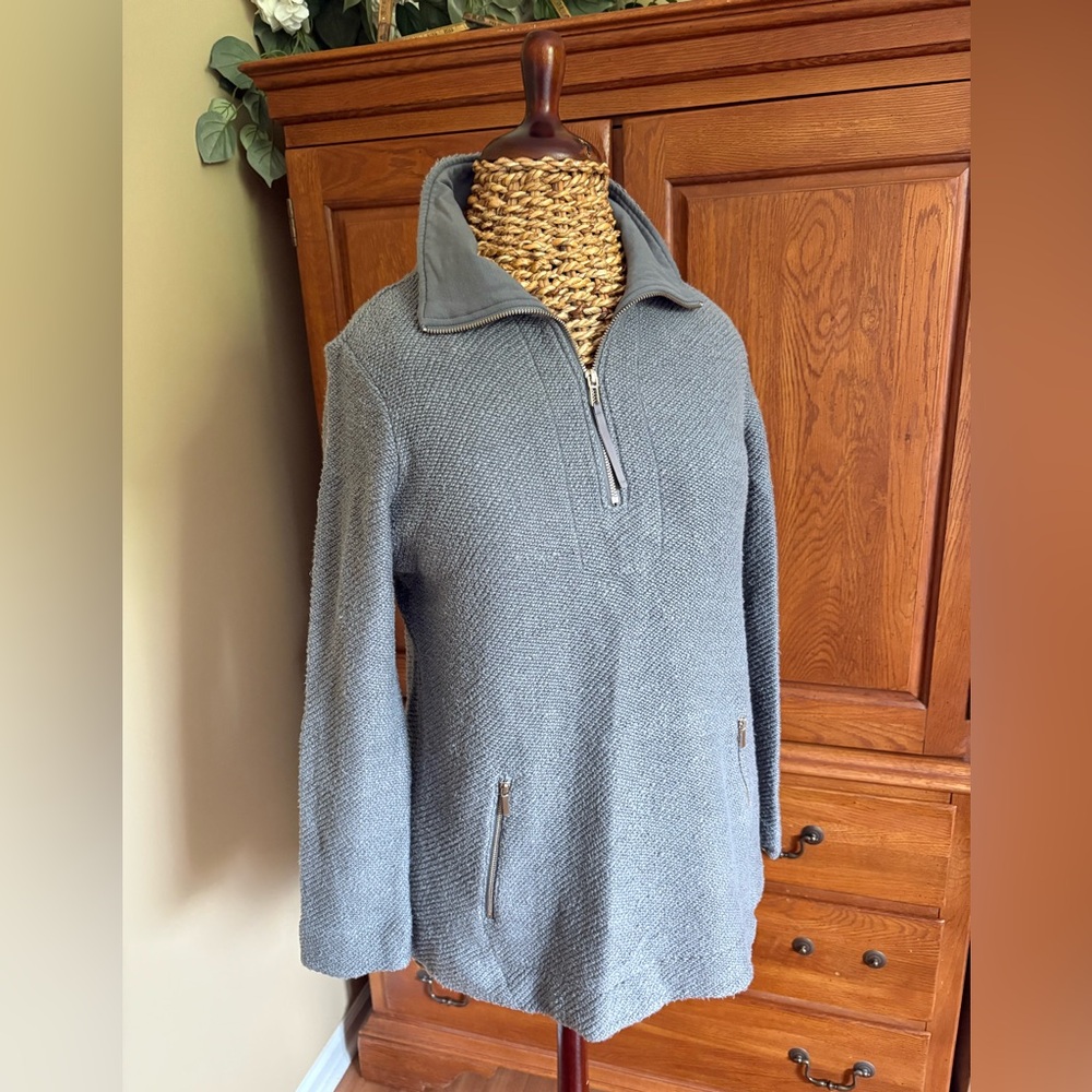 Soft surroundings 1/4 zip sweatshirt